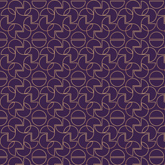 Obraz premium Decorative Abstract Modern simple geometric vector seamless pattern. Trendy effect repeat pattern