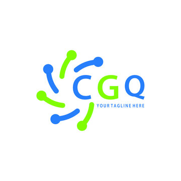 CGQ logo design initial creative letter on white background.
CGQ vector logo simple, elegant and luxurious,technology logo shape.CGQ unique letter logo design. 