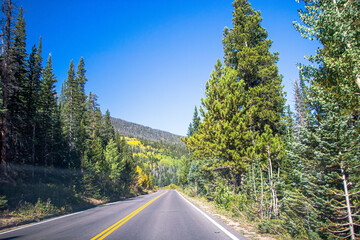road in the mountains