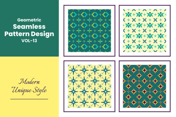 Geometric Seamless Pattern Design VOL-13