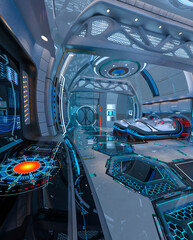 life pod hangar © DM7