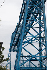 Fototapeta premium Tees Transporter bridge over the river tees