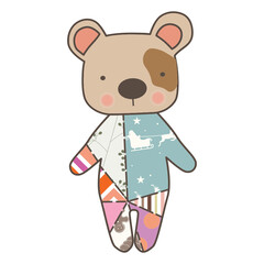 Patchwork toy animal