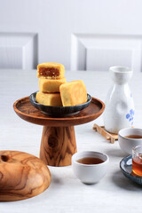 Pineapple cake is a sweet traditional Taiwanese pastry