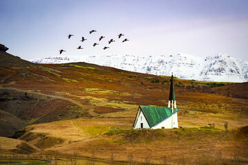 house in the mountains