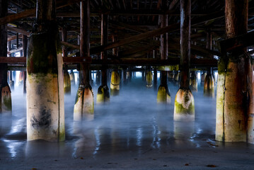 Below the pier