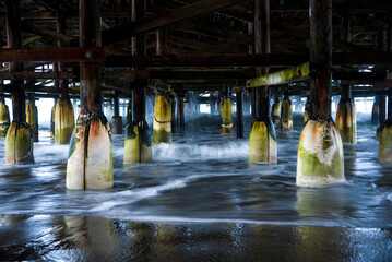 Water under the pier