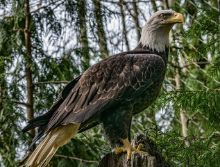 American bald eagle