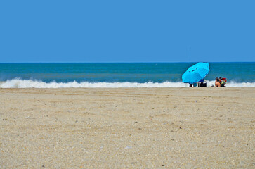 Playa de  Punta Médanos, Argentina