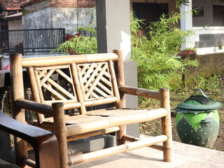 Fototapeta na wymiar lounge chairs for sunbathing outdoors
