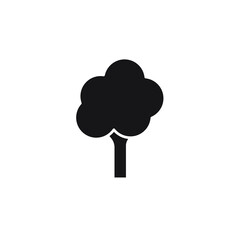 tree icons  symbol vector elements for infographic web