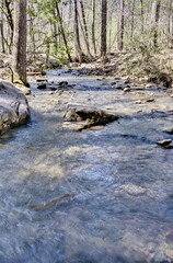 Boulders at Moss Rock Preserve in Hoover, Alabama, USA