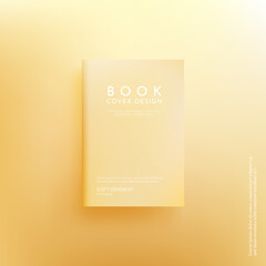 Beautiful pastel color book cover design, brochure background.