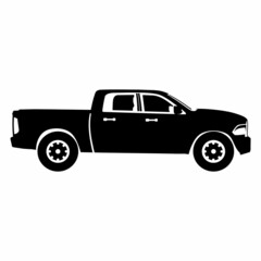 pick up truck icon logo design vector © THE LASTMINI