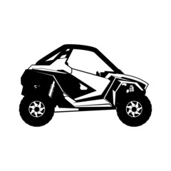 Obraz premium utv icon logo design vector 