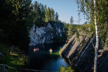 Ruskeala Mountain Park, Big Marble Canyon.