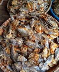 fresh fish at the market