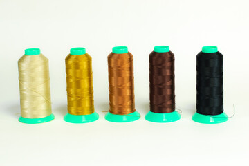 Leather craftsman's atelier and tools