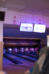 Bowling Big Bowl with a bar/restaurant inside. There are also many other games.