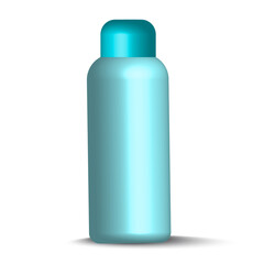 thermos for packaging design. Vector illustration. stock image. 