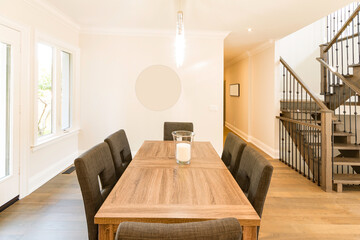 Luxury Dining Area in a Bright Modern Home