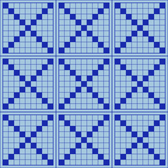 Fototapeta premium Simple colorful geometry&nbsp;background.Vector illustration.