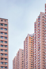 Residential buildings in Hong Kong