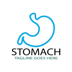 stomach care logo concept icon designs vector