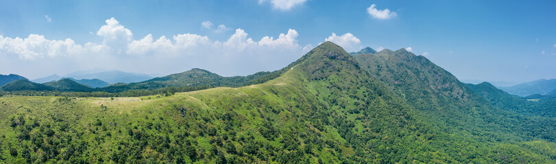 Fototapeta na wymiar Pyramid Hill, Hiking route in Sai Kung, Countryside of Hong Kong East, Asia