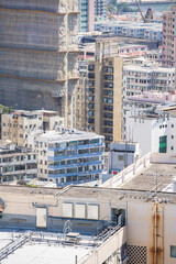 22 Sept 2019 - Hong Kong: Cityscape of downtown, Kowloon, Hong Kong, daytime