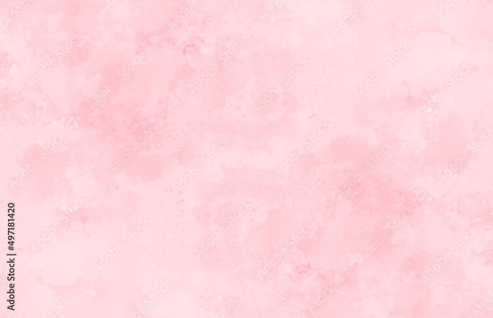 Poster pink watercolor background abstract texture with color splash design