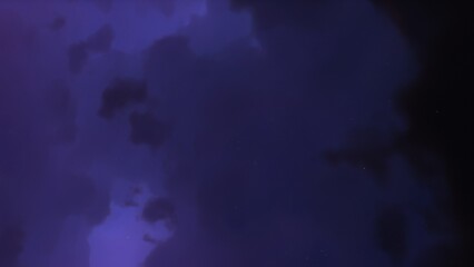 Bright galaxy nebula in cosmos 3d render	
