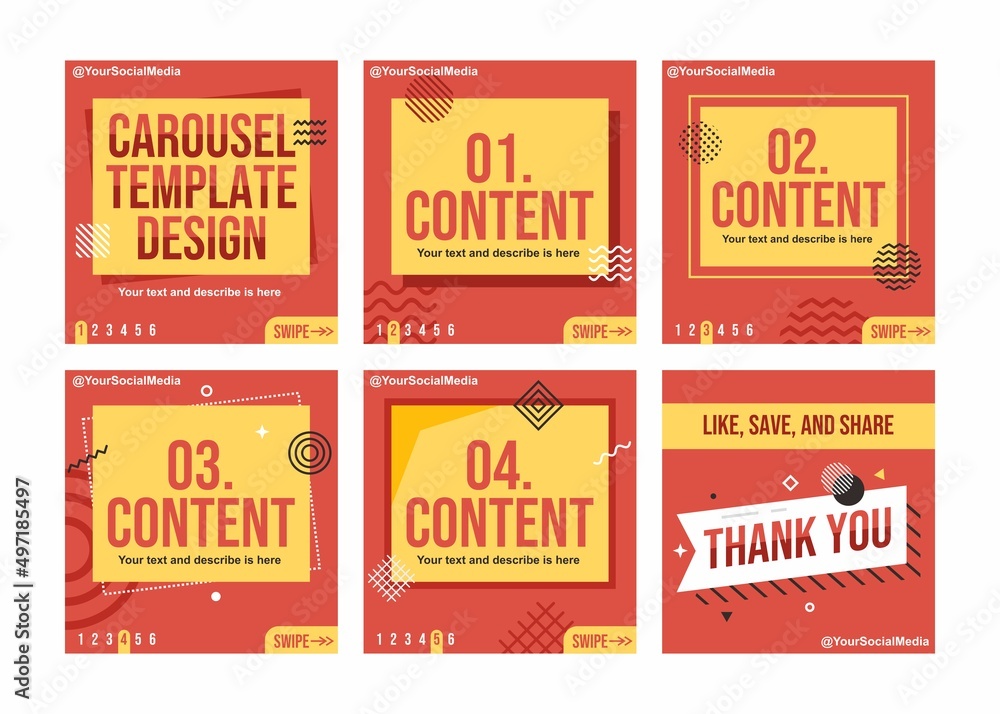 Poster creative microblog design with vector file for your digital content design