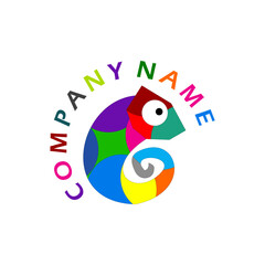 cameleon or lizzard logo