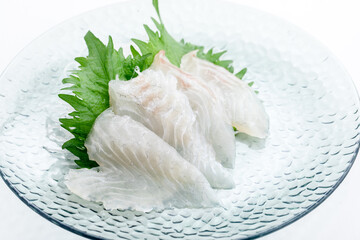鯛の刺身　sashimi - obrazy, fototapety, plakaty