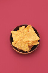 .Corn triangular snacks