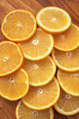 .Juicy oranges