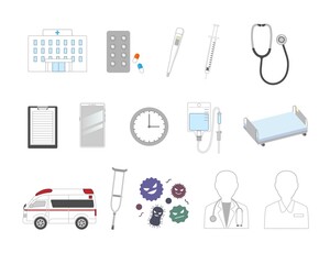  医療系イラストセット