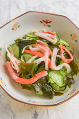 きゅうりの酢の物