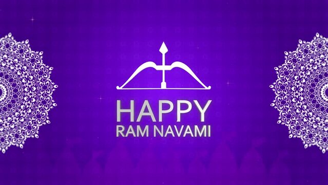 4k high quality Ram Navami 2022 Background with 3d text