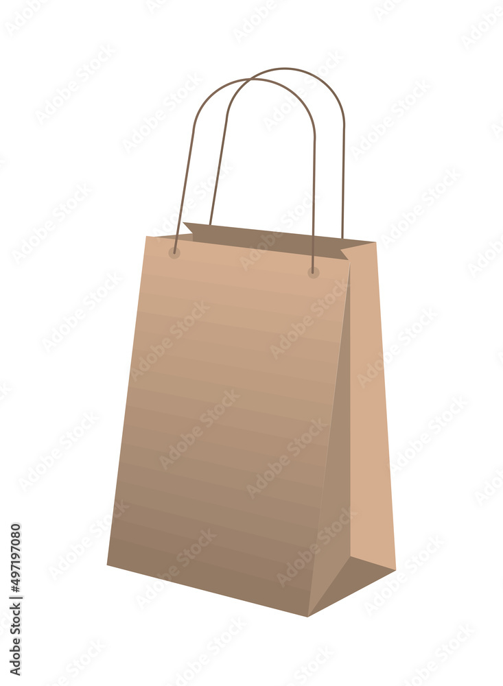 Canvas Prints paper shopping bag