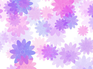 Flowers Background Bokeh