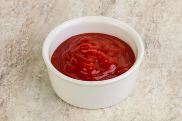 Hot and spicy Sriracha sauce