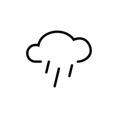 rain icon vektor illustration design