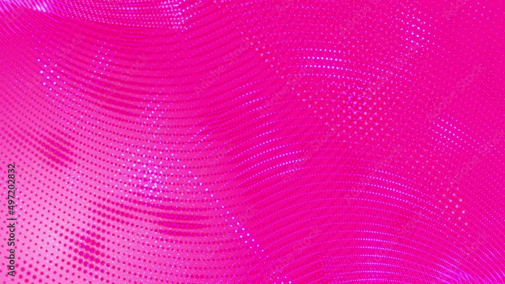 Wall mural 4k motion red background having geometric patterns and swirls.