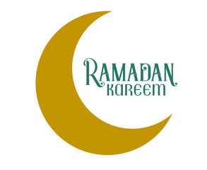 Ramadan Mubarak Kareem Abstract Design Vector Illustration