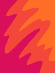 Simple background with cute wavy line pattern