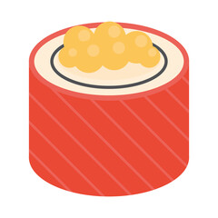 sushi wrapeed fish