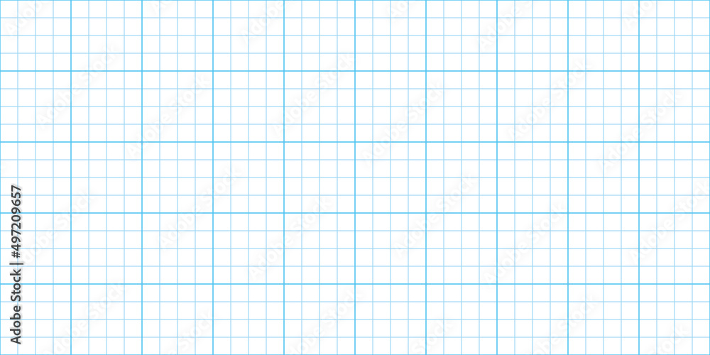 Poster squared paper seamless pattern for school notebook. millimeter graph paper grid. graph 4x4 per inch.
