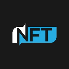 NFT technology icon. Crypto Icon or Logo Symbol vector illustration